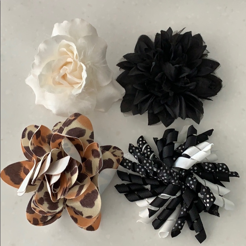 Hair Flower Clips